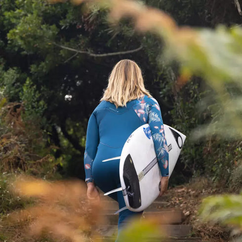 Sooruz FullSuit Divine 4/3 Front-Zip Oysterprene Blue Nassanzug
